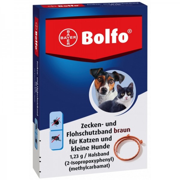 Bolfo - каишка за външно обезпаразитяване на малки кучета и котки 38 см